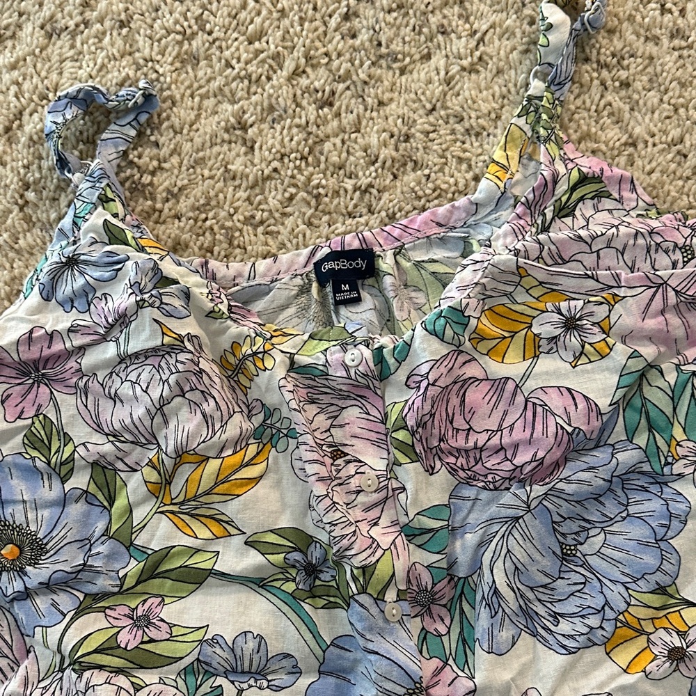 Floral Women's Pajama Set - Multicolor - Picture 2 of 3